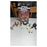 Miscellaneous sizes of Star Wars figures