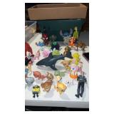 Miscellaneous group of toy figures