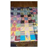Approximately 88 x 66" quilt