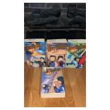 4 Hardy boys, three in one paperback books