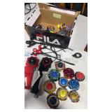Large grouping of Beyblade