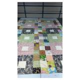 Vintage quilt, approximately 76 x 66"
