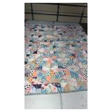 Vintage quilt, approximately 67 x 72.5"