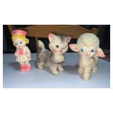 Edward Mobley, 1960 kitty cat rubber squeak, toy