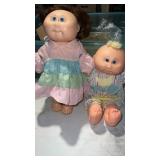 2 cabbage patch dolls