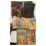 2 big little books Wyatt Earp and Jim Bowie and