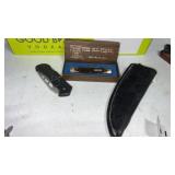 Old timer pocket knife , sheath and more