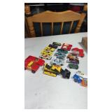 21 loose diecast cars
