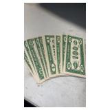 Vintage Pile of play money