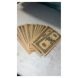 Vintage 1960s or 1970s Whitman play money