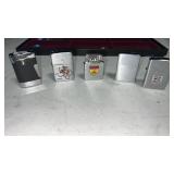 5 . Miscellaneous lighters. Zippo and more.