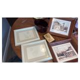 Wall hangings , tote with lid and more