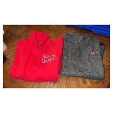 XL /XXL  3/4 zip pullover huskers sweatshirts