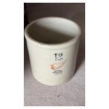 Large 12. Red wing crock.
