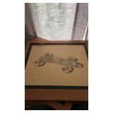 Cooper F1 M1968 and McLaren M7A Ford F1 X-ray