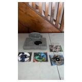 Original PlayStation with Controller and 4 Games,