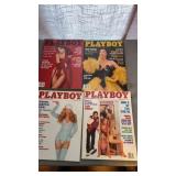 4. 1993 playboy magazines.