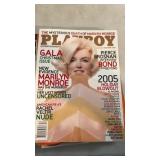8 2005 Playboy Magazines April-October, December