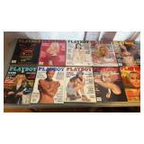 10.   1994 playboy magazines.
