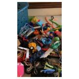 Large lot of small knickknack toys