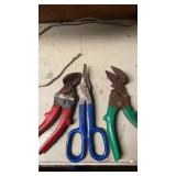 Lot of 3 snips