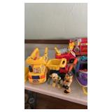 Ver large grouping of toys