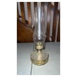 Clear Glass Kerosene Lamp with Clear Glass Shade