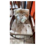 Chair and 2 dolls