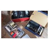 VHS TAPES AND CASSETTE TAPES