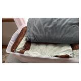 Green Quilt , Pilow, & Electric Blanket & more in