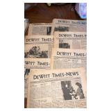 Dewitt times newspaper  1972