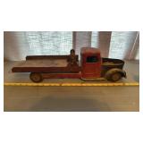 Vintage Pressed Steel Truck Hauler Structonor