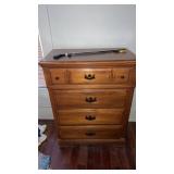 Wooden dresser approximately 30 1/2 x 17 x 39