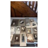 Large Grouping of Antique Photos with Covers