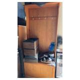 Hall tree contents not included approximately 86