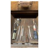 Large grouping of misc metal and hardware does