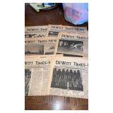 Dewitt times Newspaper 1972