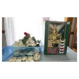 Fiber Optic Angel & other Christmas Decorations