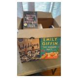Box of Hardback & Paperback books. the Wedding,