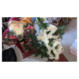 Electric Christmas Santa and tree