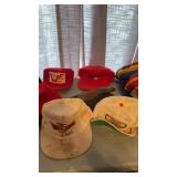 Lot if 11 vintage hats