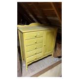 Yellow dresser37"x41"x16"