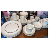 Table setting for 6. American ironstone  dishes