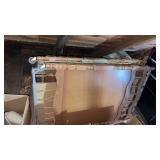 Vintage wooden baby bed