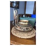 Tribal Mother and Child statue approximately  15"