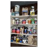 Large Grouping of Painting Supplies/Plant Supplies