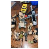 Miscellaneous military toy vehicles and figures