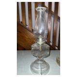 Clear Glass Lamp with Clear Glass Shade approx