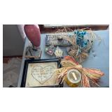 Group of decorative items