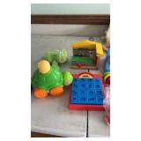 Large grouping of kid/baby toys